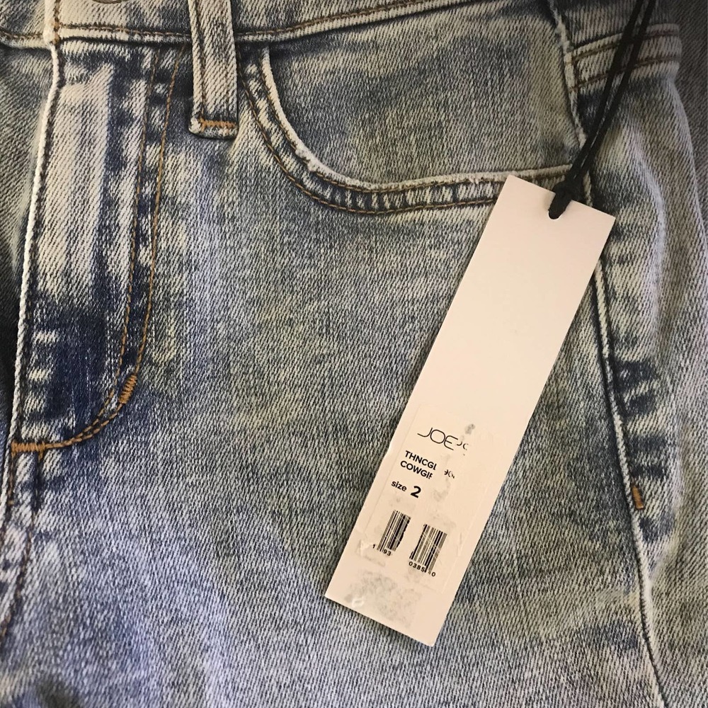 Joe's Jeans Women's The Icon Mid-Rise Skinny Ankle Jeans, Size 24 - Picture 6 of 6